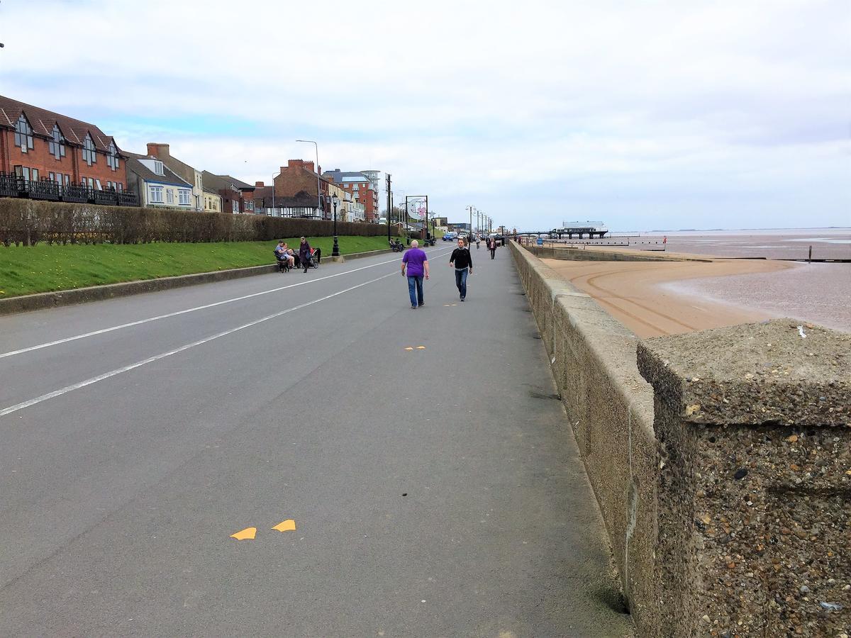 Lovely Sea Front House In Cleethorpes - Sleeps 6 Leilighet Eksteriør bilde